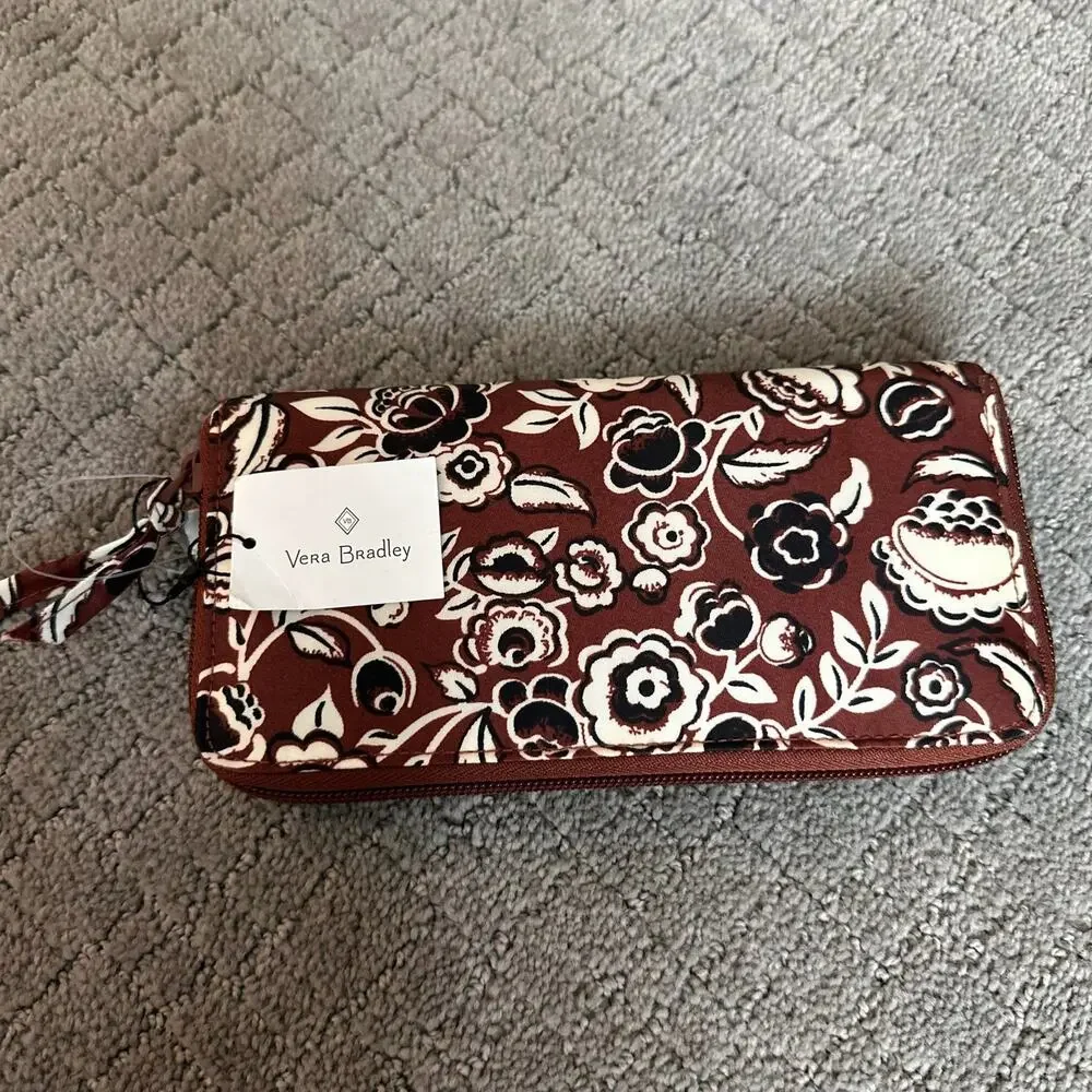 Vera Bradley Zip Around Long Wallet - Picture 2 of 6